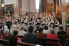 Chor Oreya  Oreya Konzert in St. Maximinus Ellar Mai 2009