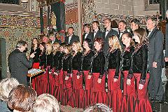 Chor Oreya  Oreya Konzert in St. Maximinus Ellar Mai 2009