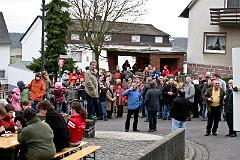 20080229-IMG 9983  Fussingen das "doole Dorf" traf sich zu einer kleinen Abschiedsfeier an der Kirche mit dem Fernsehteam des HR... : 2, Dolles Dorf, Fernsehen, Fussingen, HR